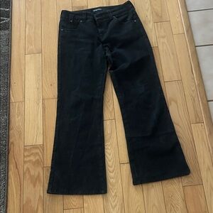Emporio Armani Black Flare Jeans